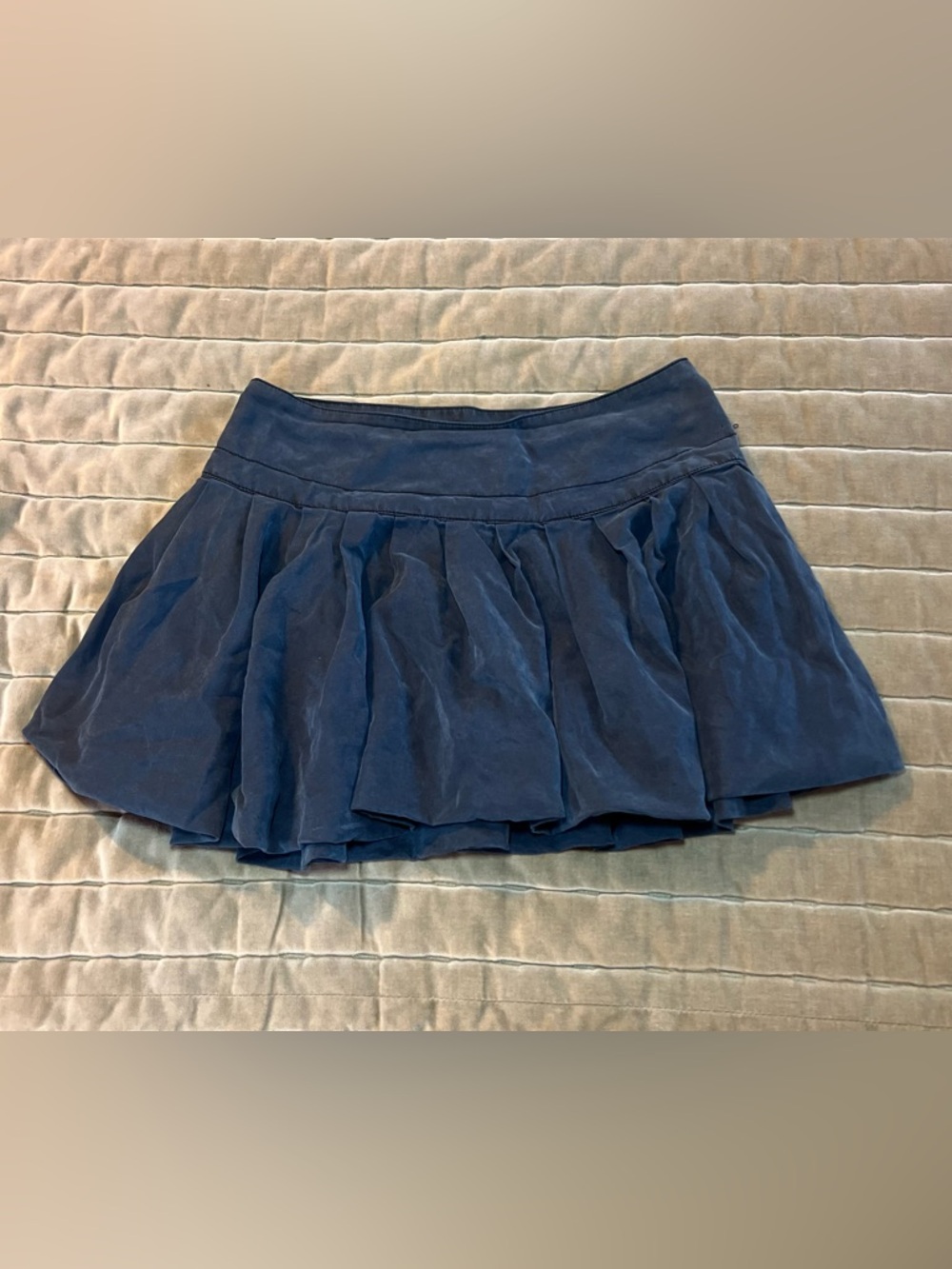 Free people boho black mini skirt size 0